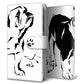 OPPO A3 5G A402OP Y!mobile 高画質仕上げ プリント手帳型ケース ( 通常型 )動物の切り絵