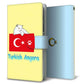 AQUOS wish3 A302SH Y!mobile 高画質仕上げ プリント手帳型ケース(通常型) 【YE976 ターキッシュアンゴラ01】