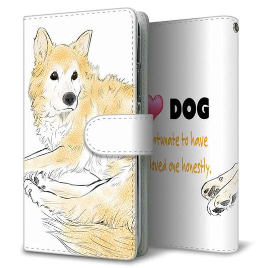 Galaxy S26 SM-S942Z SoftBank 高画質仕上げ プリント手帳型ケース ( 通常型 )ラブドッグ