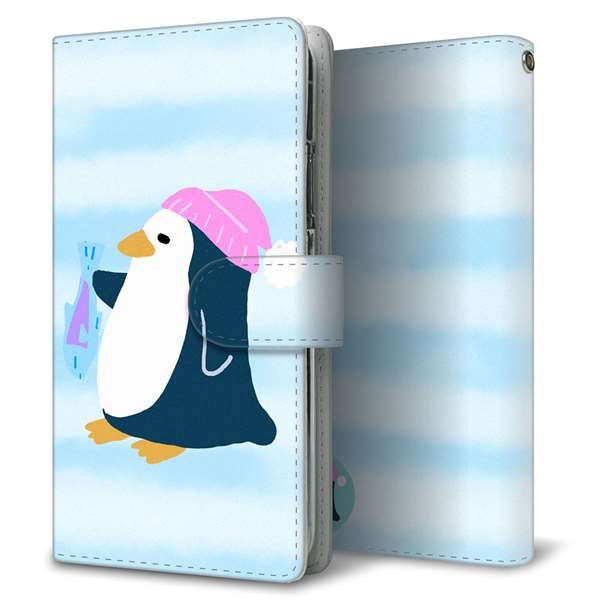 Galaxy S26 SM-S942Z SoftBank 高画質仕上げ プリント手帳型ケース ( 通常型 )アニマルイラスト