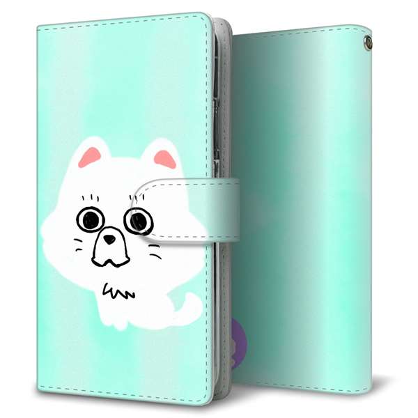 AQUOS R10 SH-51F docomo 高画質仕上げ プリント手帳型ケース ( 通常型 )アニマルイラスト