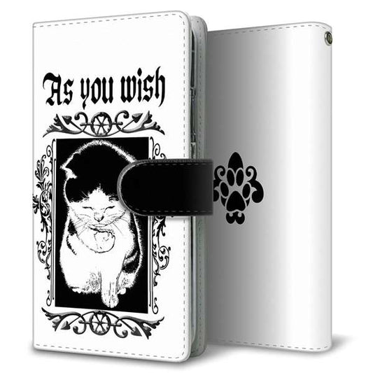 AQUOS wish3 A302SH Y!mobile 高画質仕上げ プリント手帳型ケース(通常型)ミャウ