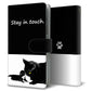 AQUOS wish3 A302SH Y!mobile 高画質仕上げ プリント手帳型ケース(通常型)ミャウ