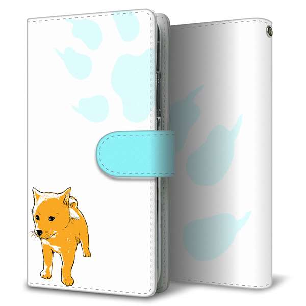 AQUOS wish5 A502SH Y!mobile 高画質仕上げ プリント手帳型ケース ( 通常型 )バウワウ