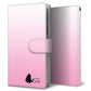 AQUOS wish3 A302SH Y!mobile 高画質仕上げ プリント手帳型ケース(通常型)イニシャル ネコ