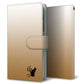 AQUOS wish3 A302SH Y!mobile 高画質仕上げ プリント手帳型ケース(通常型)イニシャル ネコ