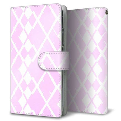 Xiaomi Redmi Note 13 Pro+ 高画質仕上げ プリント手帳型ケース ( 通常型 )キュートアーガイル