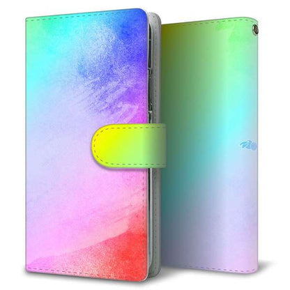 iPhone17 Pro Max 高画質仕上げ プリント手帳型ケース ( 通常型 )パステルアート