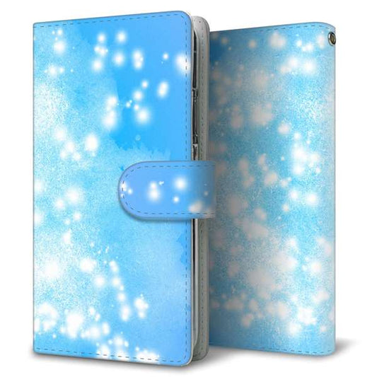 AQUOS sense9 SHG14 au 高画質仕上げ プリント手帳型ケース ( 通常型 )パステルアート