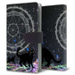 AQUOS wish4 SH-52E docomo 高画質仕上げ プリント手帳型ケース ( 通常型 )魔法陣猫 耐衝撃