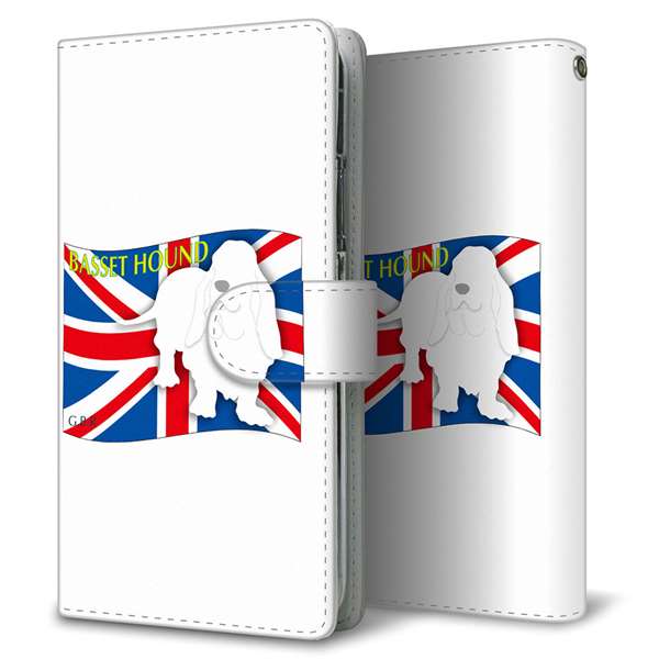 Google Pixel 11 Pro 高画質仕上げ プリント手帳型ケース ( 通常型 )イギリス国旗と犬