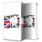 iPhone Air 高画質仕上げ プリント手帳型ケース ( 通常型 )イギリス国旗と犬