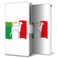 AQUOS wish3 A302SH Y!mobile 高画質仕上げ プリント手帳型ケース(通常型)国旗と犬