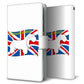 AQUOS wish5 SH-M32 高画質仕上げ プリント手帳型ケース ( 通常型 )イギリス国旗と犬