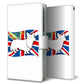 Xiaomi 14T XIG07 au 高画質仕上げ プリント手帳型ケース ( 通常型 )イギリス国旗と犬