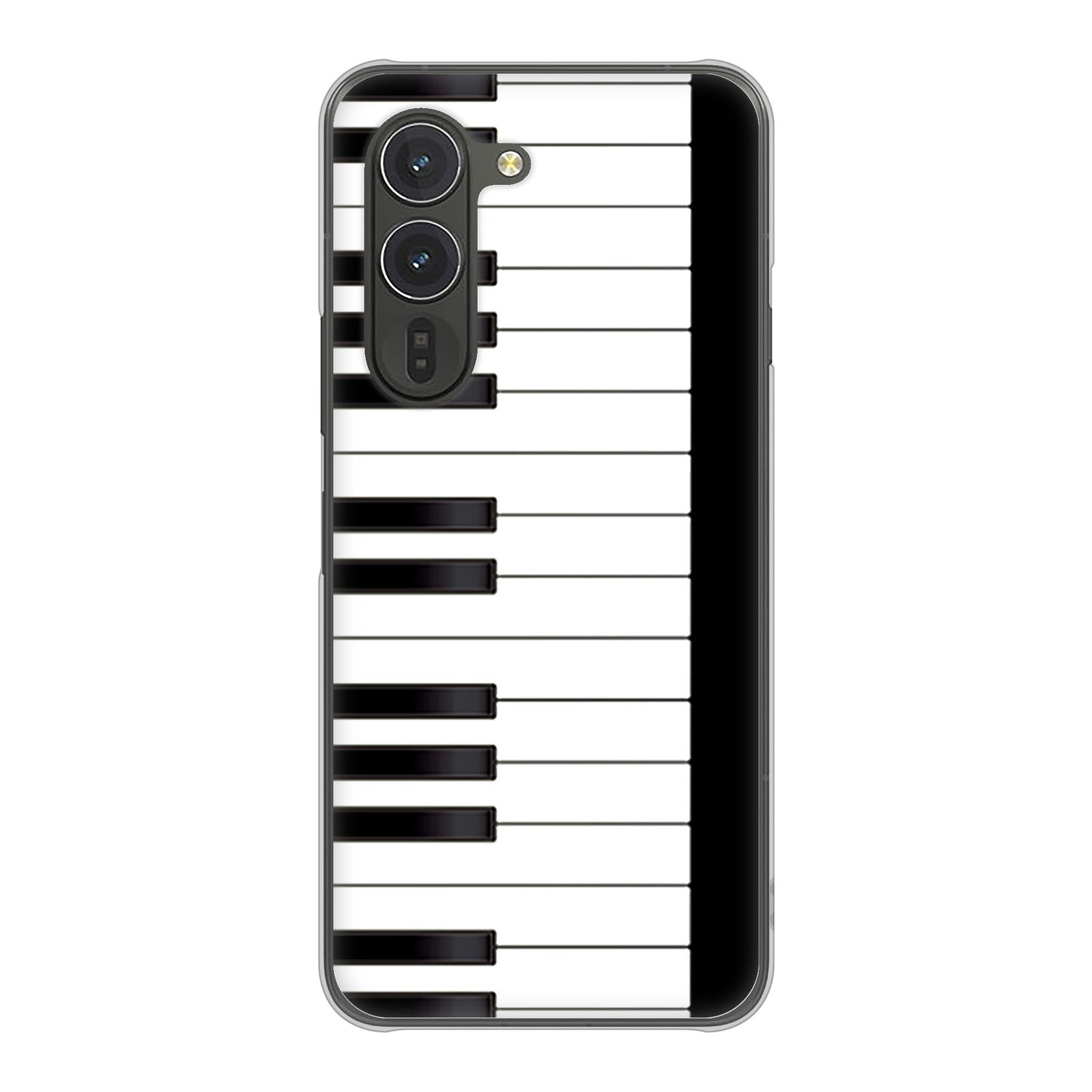 arrows Alpha M08 高画質仕上げ 背面印刷 ハードケースピアノ