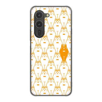 arrows Alpha M08 高画質仕上げ 背面印刷 ハードケースパターンアニマル