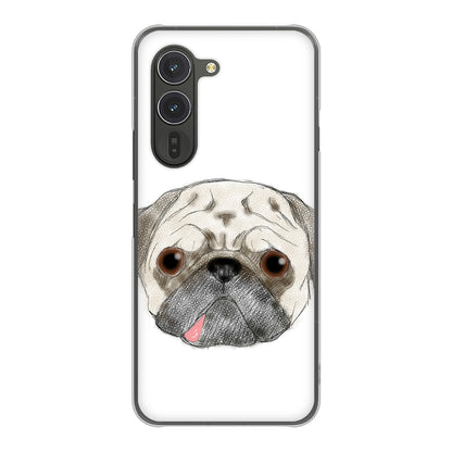 arrows Alpha M08 高画質仕上げ 背面印刷 ハードケースパグ