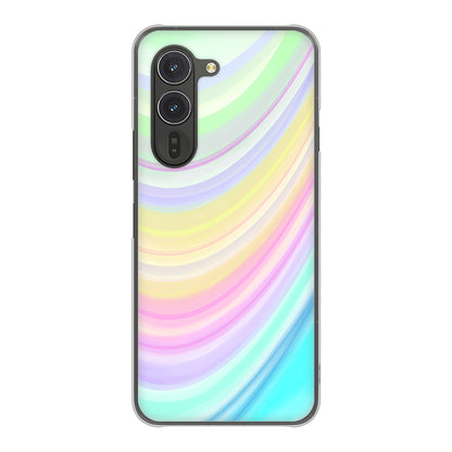 arrows Alpha M08 高画質仕上げ 背面印刷 ハードケースレインボー