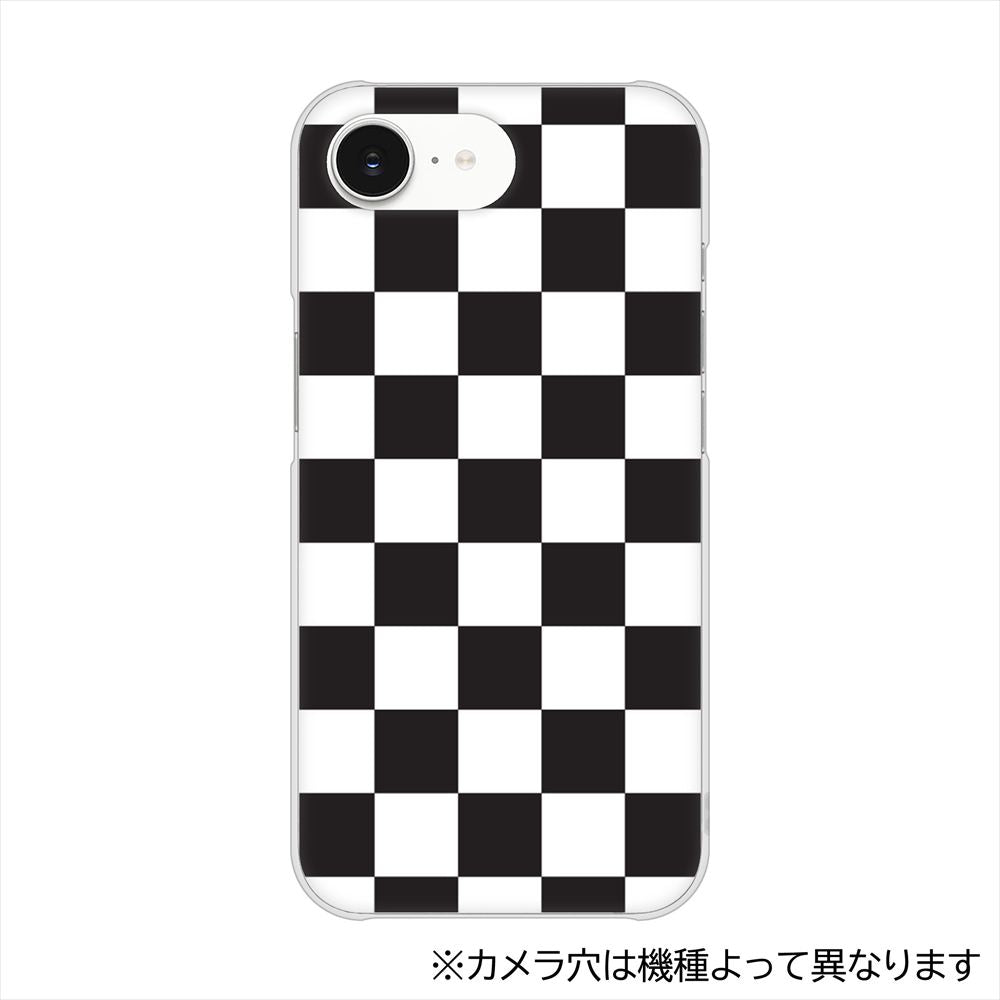 arrows Alpha2 F-51G docomo 151 フラッグチェック ハードケース 背面印刷