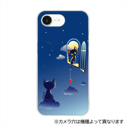 OPPO Reno15 A CPH2801 夜とネコ ハードケース 背面印刷