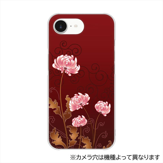 arrows Alpha2 F-51G docomo 375 優美な菊 ハードケース 背面印刷