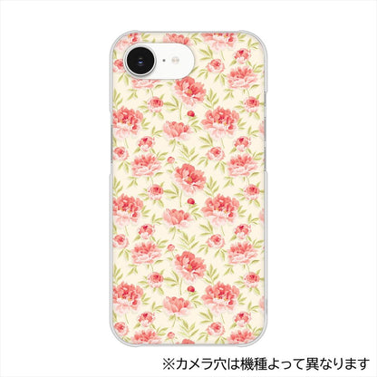 Xperia 10 VIII A602SO SoftBank 北欧の小花 ハードケース 背面印刷