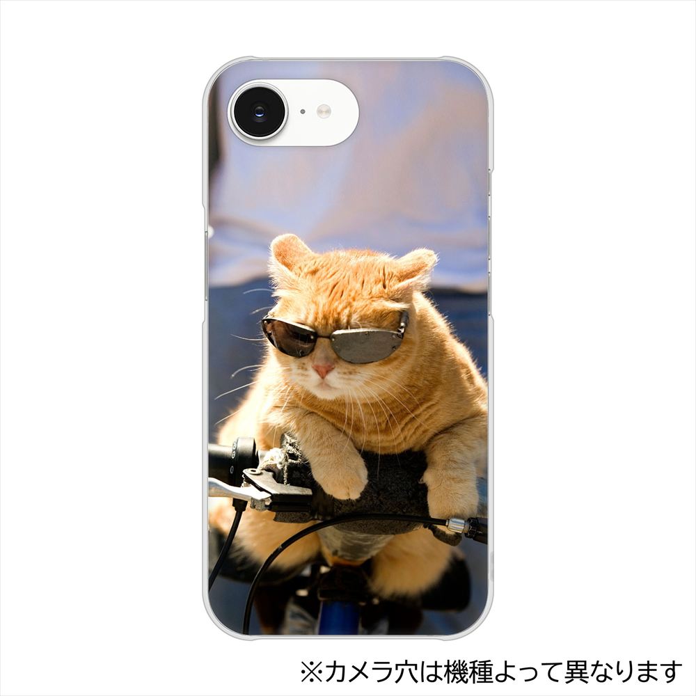 Xperia 10 VIII SO-52G docomo 595 にゃんとサイクル ハードケース 背面印刷