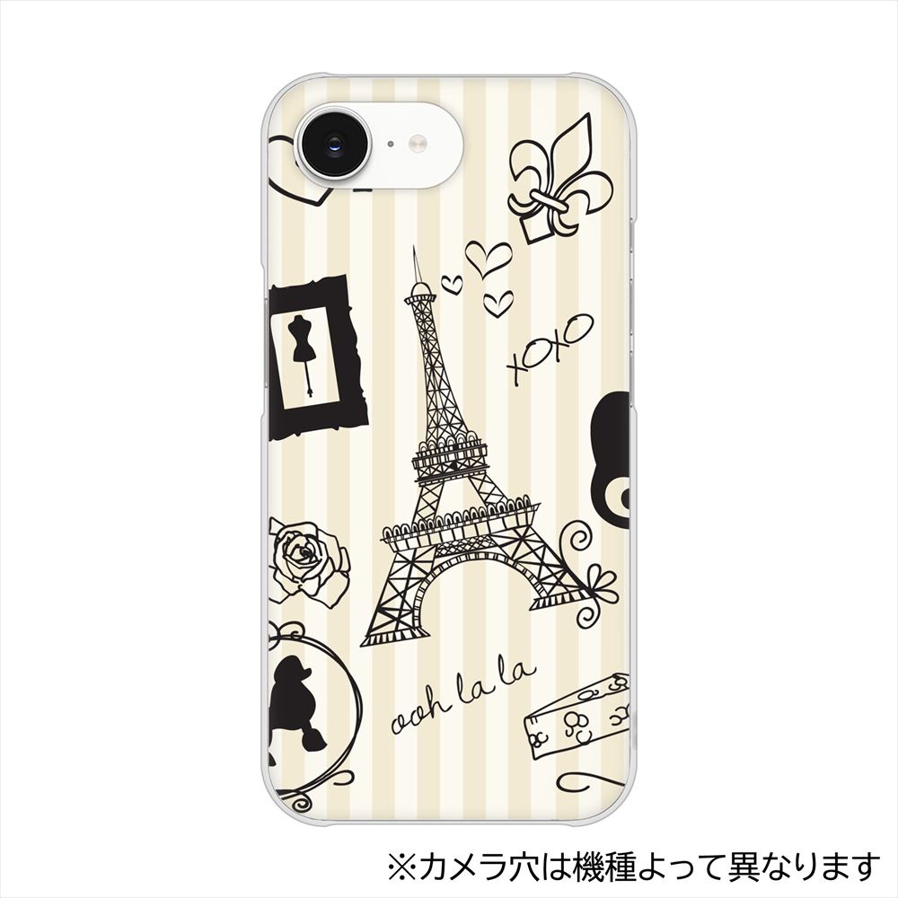 Xperia 10 VIII SO-52G docomo LOVE フランス ハードケース 背面印刷