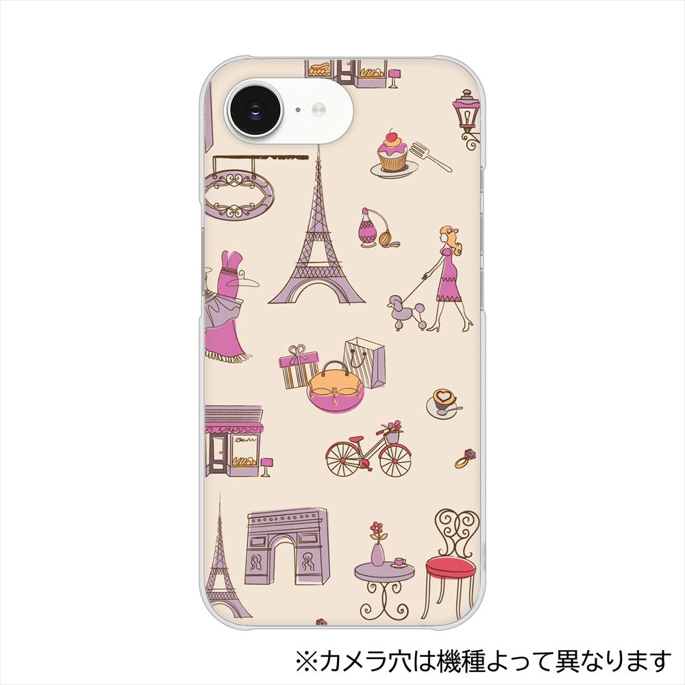 Xperia 10 VIII SO-52G docomo LOVE フランス ハードケース 背面印刷
