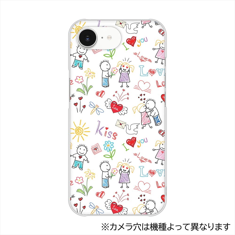 Xperia 10 VIII SO-52G docomo カップル＆ファミリー ハードケース 背面印刷