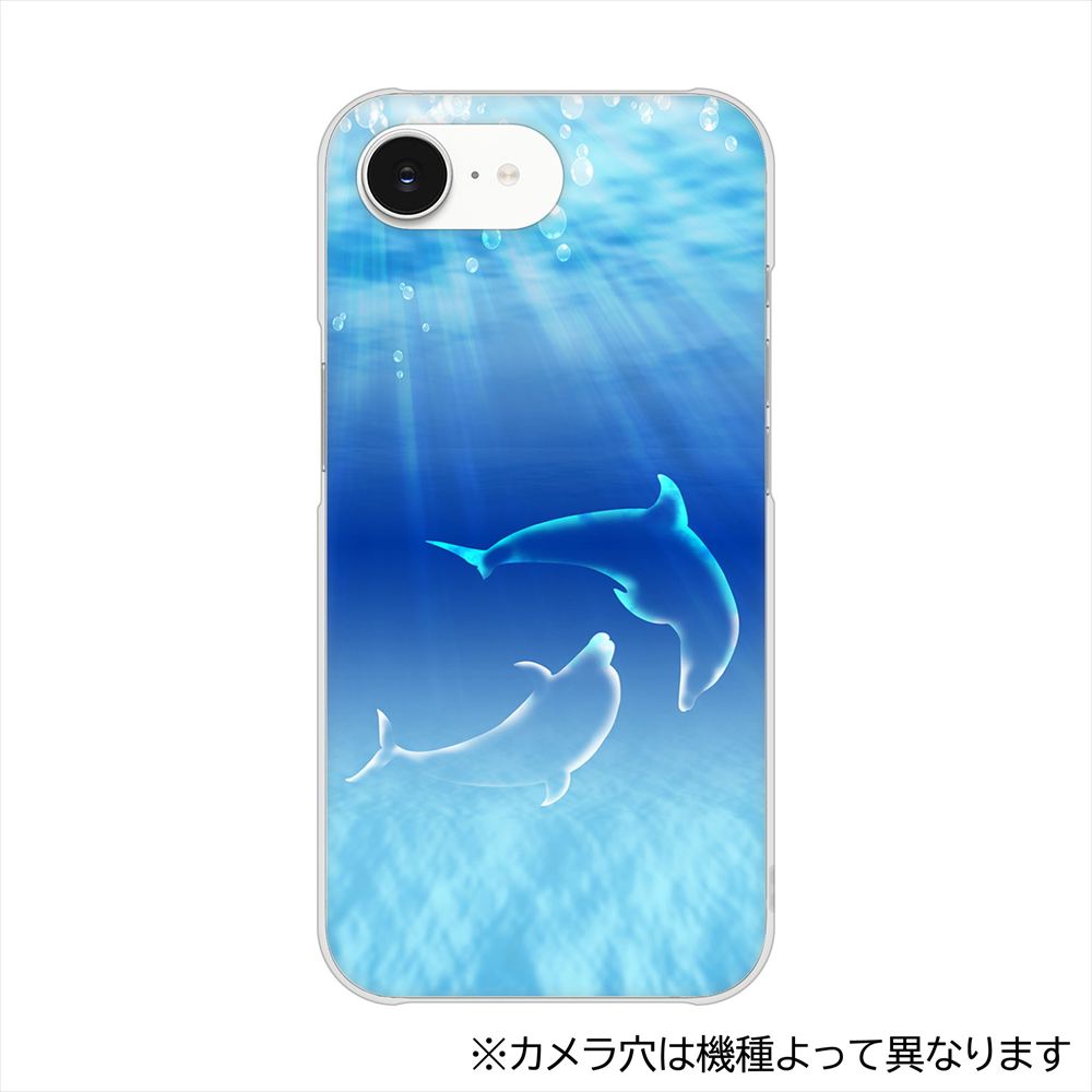 arrows Alpha2 F-51G docomo 海の守り神 ハードケース 背面印刷