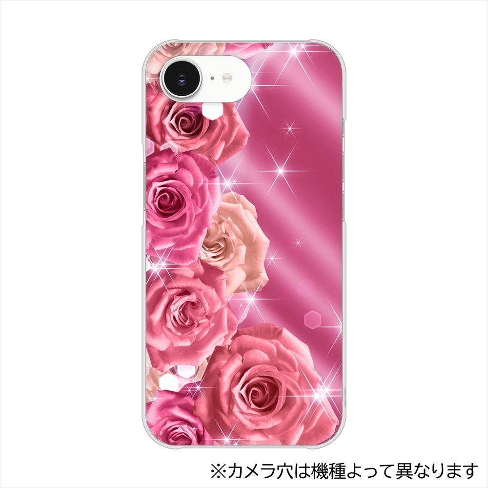 arrows Alpha2 F-51G docomo 1182 ピンクの薔薇に誘われて ハードケース 背面印刷