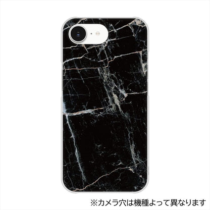 Xperia 10 VIII A602SO SoftBank 大理石BK ハードケース 背面印刷