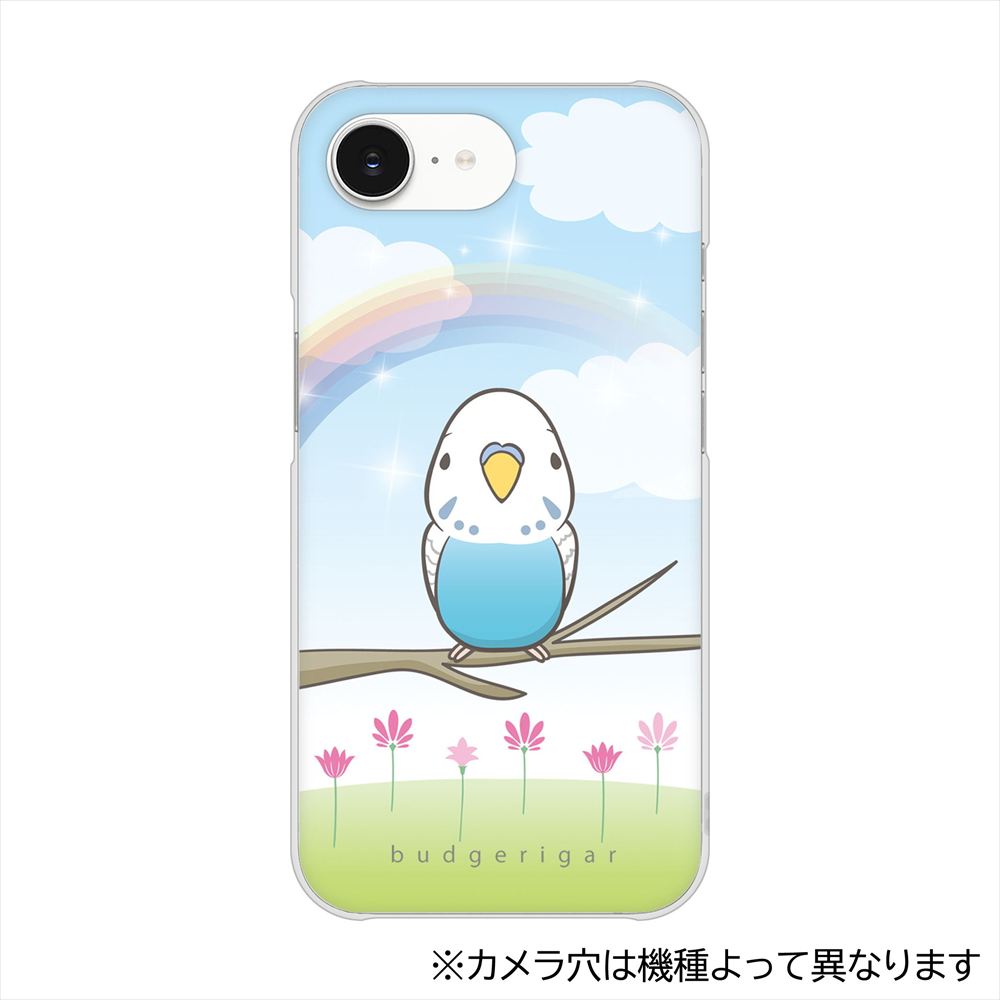 Xperia 10 VIII SO-52G docomo セキセイインコ ハードケース 背面印刷