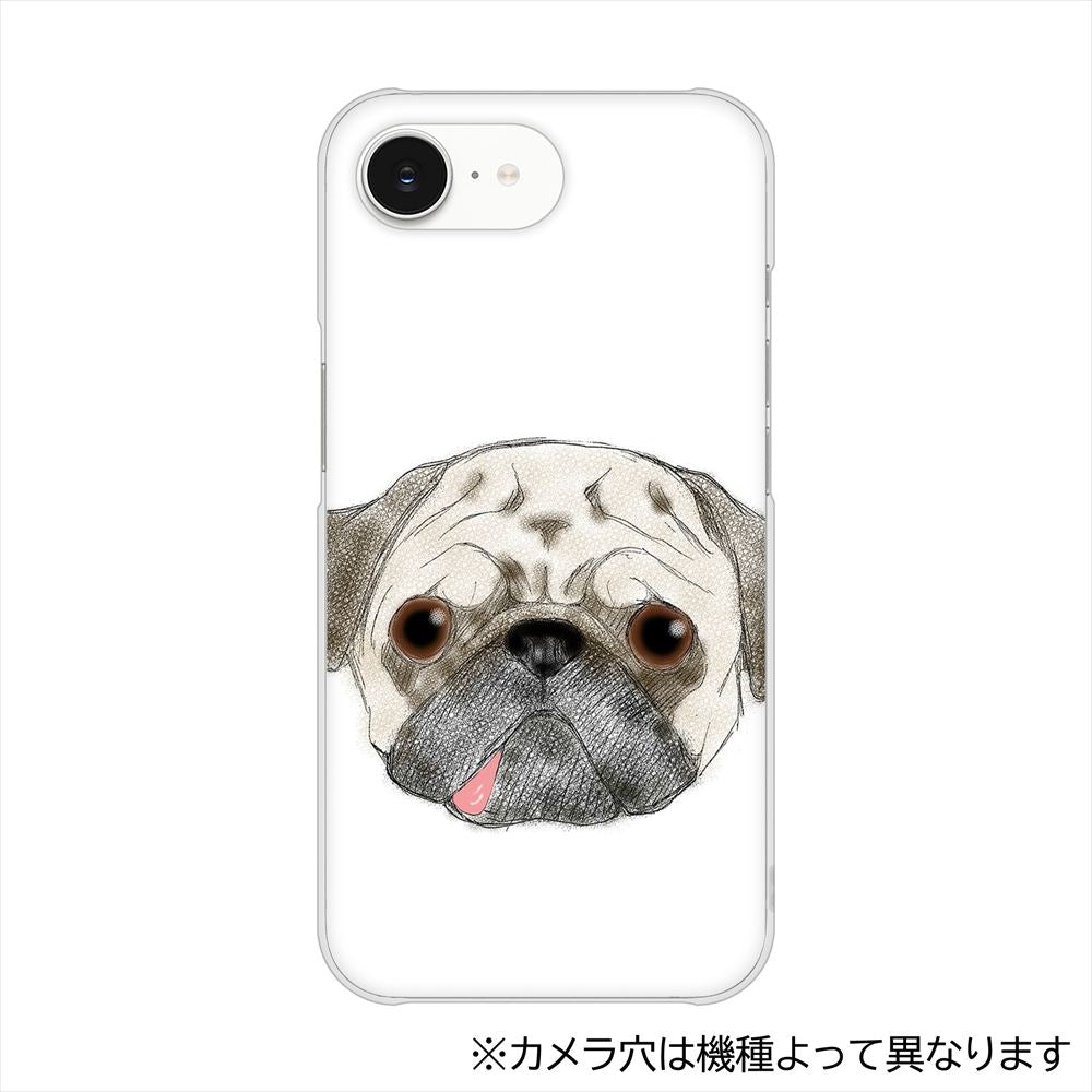 Xperia 10 VIII A602SO SoftBank パグ ハードケース 背面印刷