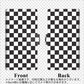 らくらくスマートフォン a A401FC  Y!mobile 高画質仕上げ プリント手帳型ケース ( 薄型スリム ) 【151 フラッグチェック】