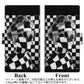 Google Pixel 11 Pro 高画質仕上げ プリント手帳型ケース ( 薄型スリム ) 【357 bk&wh】