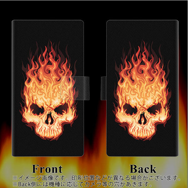 Redmi Note 11 Pro 5G 高画質仕上げ プリント手帳型ケース ( 薄型スリム ) 【364 ドクロの怒り】