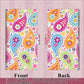 AQUOS wish5 SH-52F docomo 高画質仕上げ プリント手帳型ケース ( 薄型スリム ) 【378 カラフルペイズリー】
