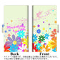 AQUOS wish3 A302SH Y!mobile 高画質仕上げ プリント手帳型ケース(薄型スリム) 【YA904 フェアリー花】