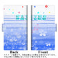 AQUOS wish3 A302SH Y!mobile 高画質仕上げ プリント手帳型ケース(薄型スリム) 【YA905 フェアリーバブル】