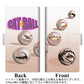 Xiaomi 14T XIG07 au 高画質仕上げ プリント手帳型ケース ( 薄型スリム ) 【YA933 CAT BALL】