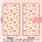 AQUOS wish3 A302SH Y!mobile 高画質仕上げ プリント手帳型ケース(通常型) 【593 北欧の小花Ｓ】