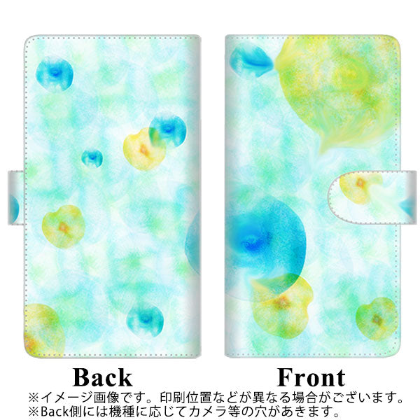 BASIO active3 KYG04 au 高画質仕上げ プリント手帳型ケース ( 通常型 ) 【FD809 水彩809】