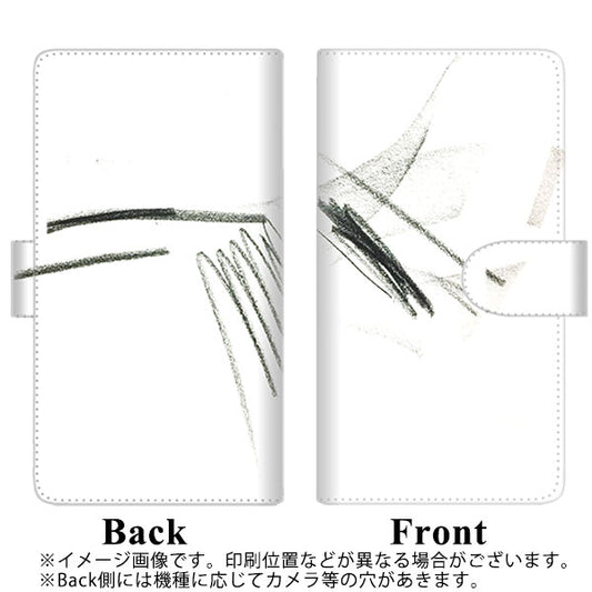 moto g64 5G 高画質仕上げ プリント手帳型ケース ( 通常型 ) 【FD823 クロッキー（稲永）】