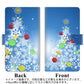 Redmi 12 5G XIG03 au 高画質仕上げ プリント手帳型ケース ( 通常型 ) 【YJ347 クリスマスツリー】