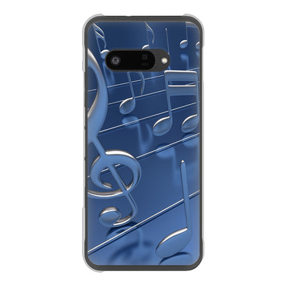 DIGNO SX4 高画質仕上げ 背面印刷 ハードケース音符