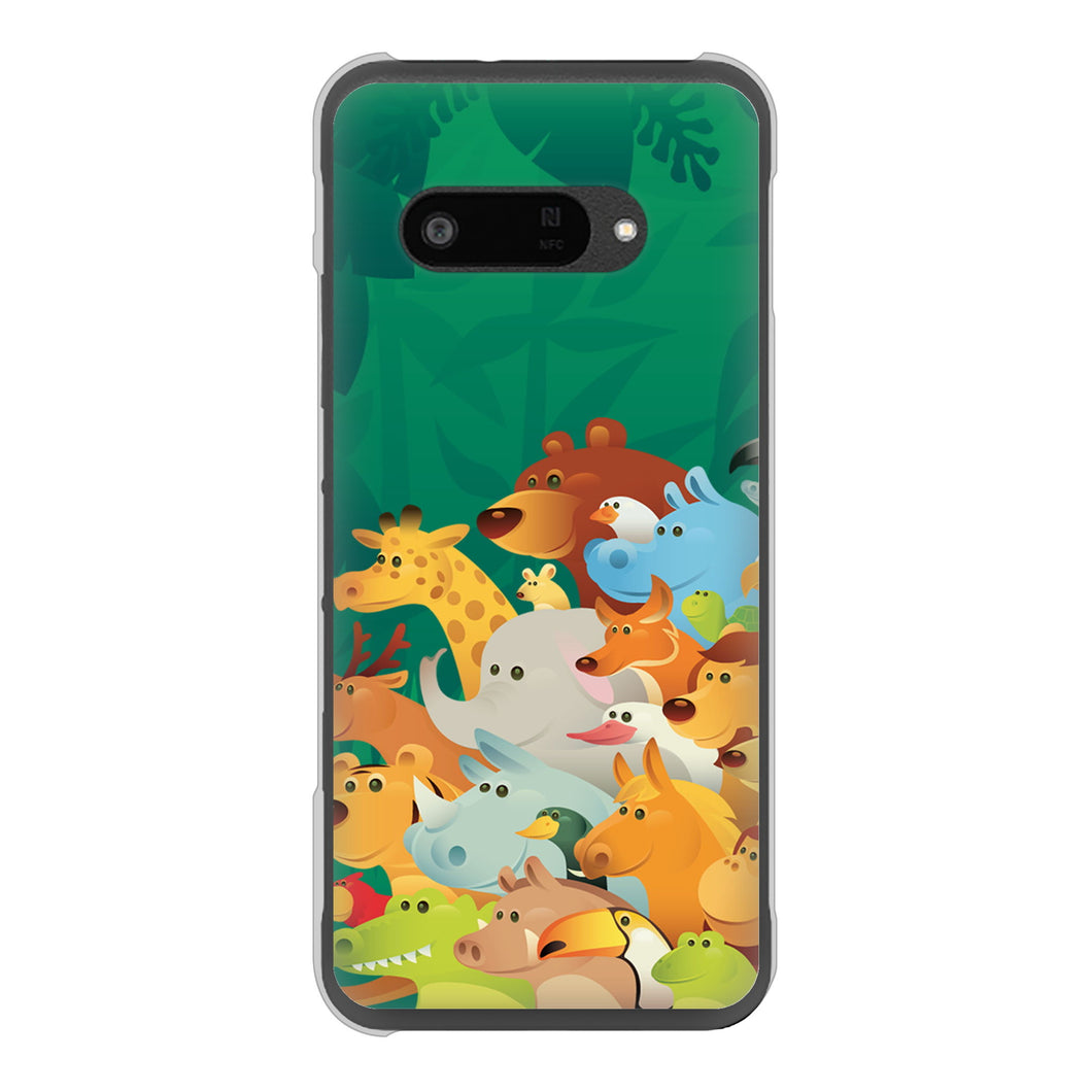 DIGNO SX4 高画質仕上げ 背面印刷 ハードケース 【370 全員集合】