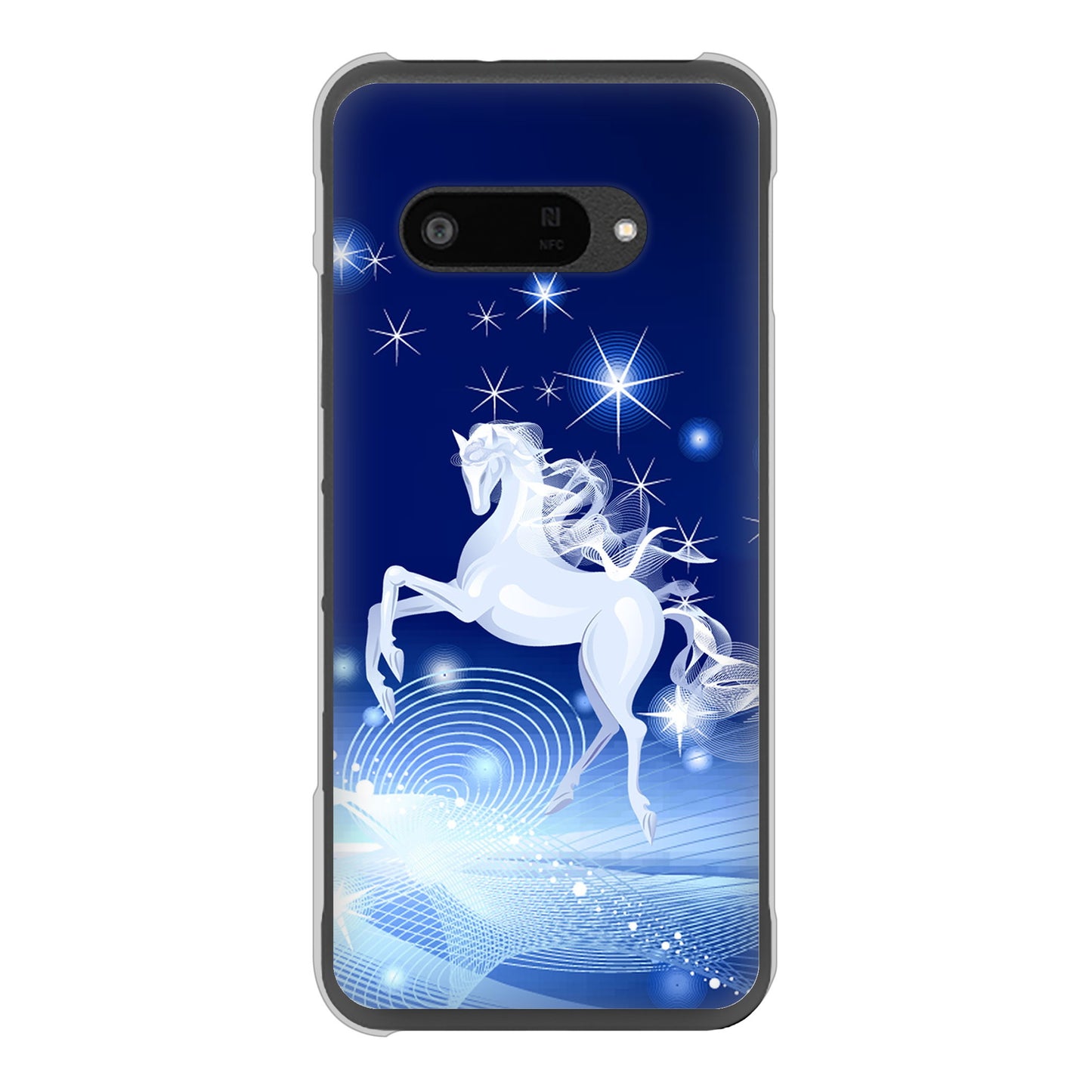 DIGNO SX4 高画質仕上げ 背面印刷 ハードケース 【436 ペガサス】